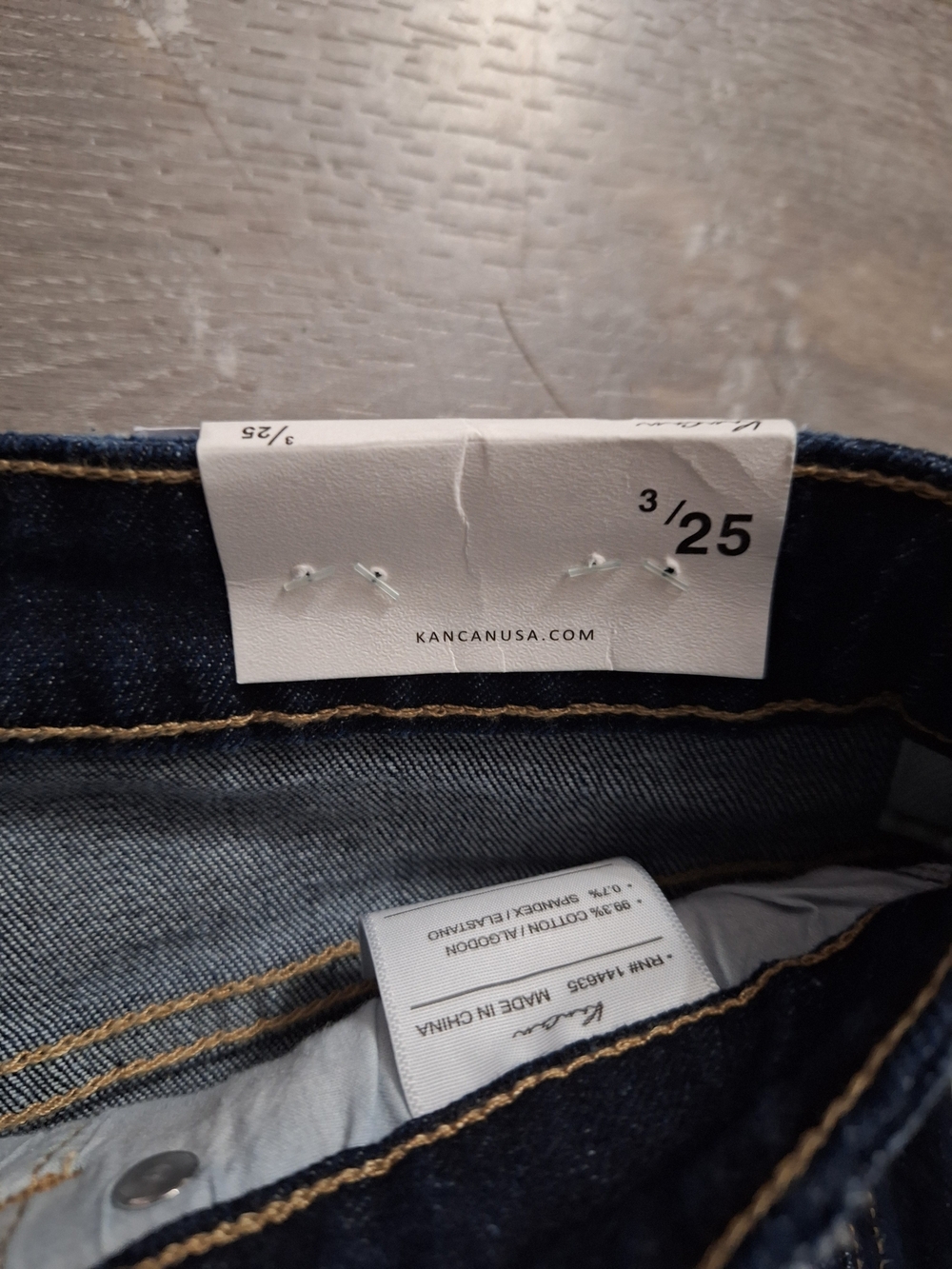 NWT KanCan Dark Blue High Rise Flare Jeans - Picture 5 of 10